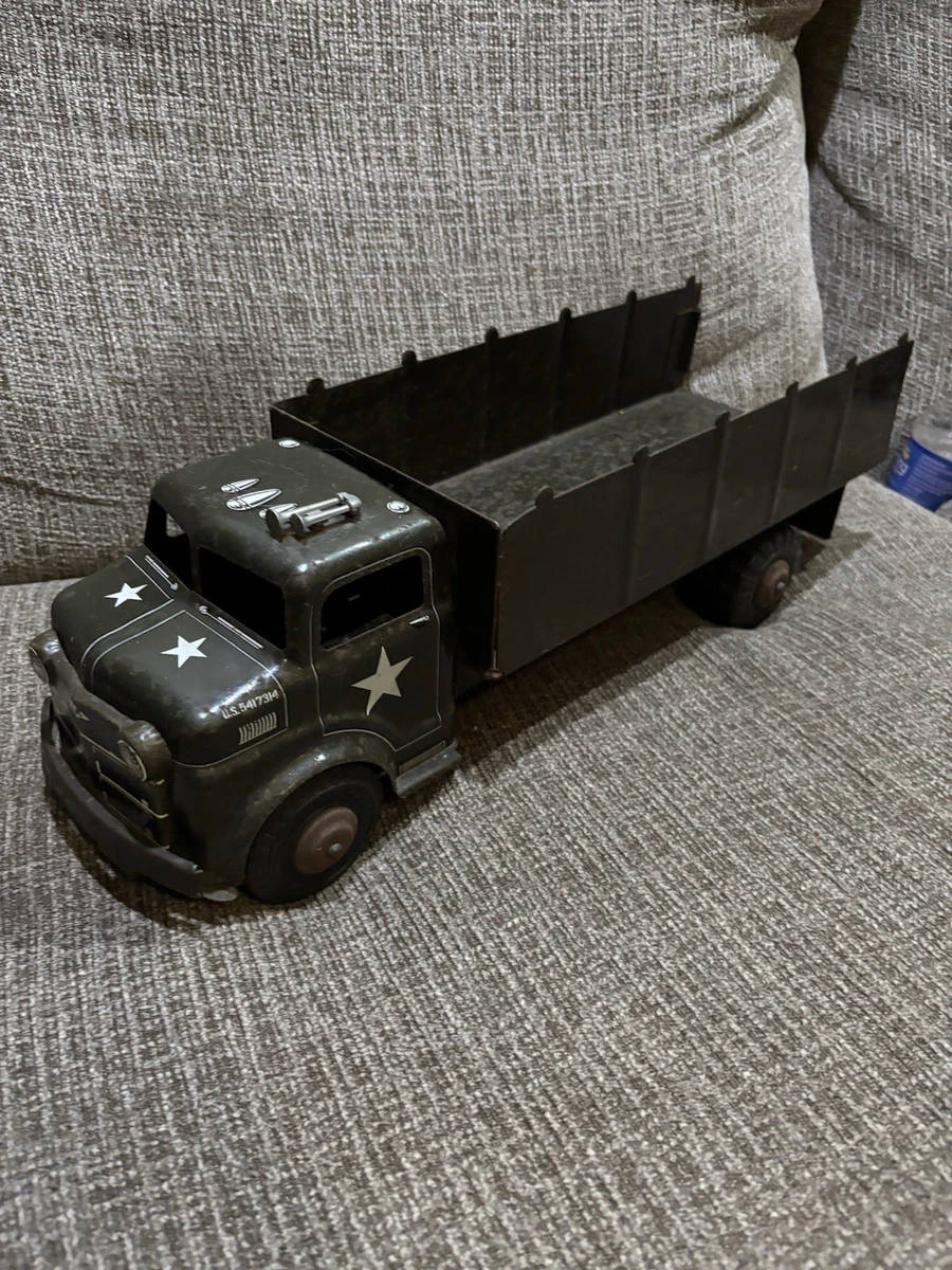 Marx Army Toys In Vintage Manufacture Diecast Cars, Trucks & Vans