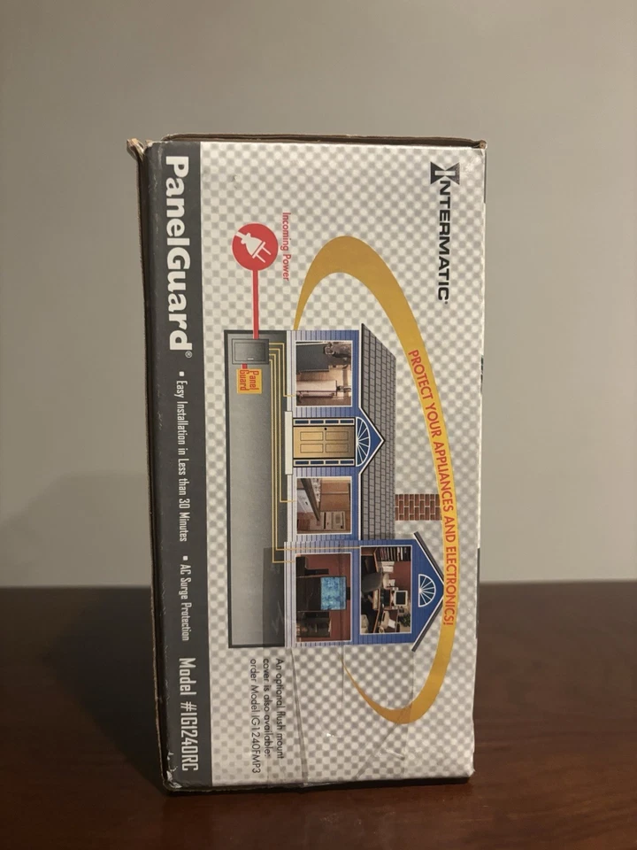 Dispositivo de protección contra sobretensiones Intermatic Panel Guard modelo IGI240RC ~ nuevo en caja Foto 2 de 4