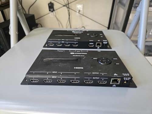 Crestron HD-MD4X1-4K-E 4x1 4K HDMI Switcher 2 PIECE BOTH TESTED WORKING - Picture 2 of 5