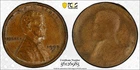 1953-D UNIFACE SPLIT AFTER STRIKE ERROR LINCOLN WHEAT CENT! PCGS AU-58