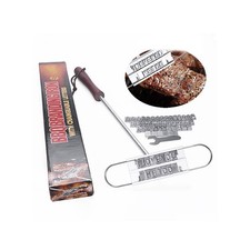 55 Letters Aluminum BBQ Branding Iron Barbecue Steak Names Tool For Grilling