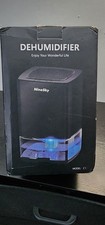 NINESKY DEHUMIDIFIER FOR HOME, 35OZ WATER, 300 SQ.FT, 7 LIGHTS C1 OPEN BOX NEW