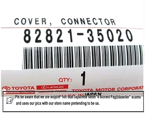 Genuine Toyota Positive Battery Terminal Rubber Cover 4RUNNER FJ CRUISER TACOMA - Picture 2 of 4