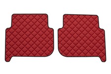 AUTO Tappetini posteriore per VOLKSWAGEN TOURAN I 03-15 VAN 7Po 5 Posti ROSSO