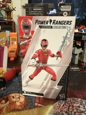 Power Rangers Lightning Collection Turbo Red Ranger 6  Collectible Action Figure