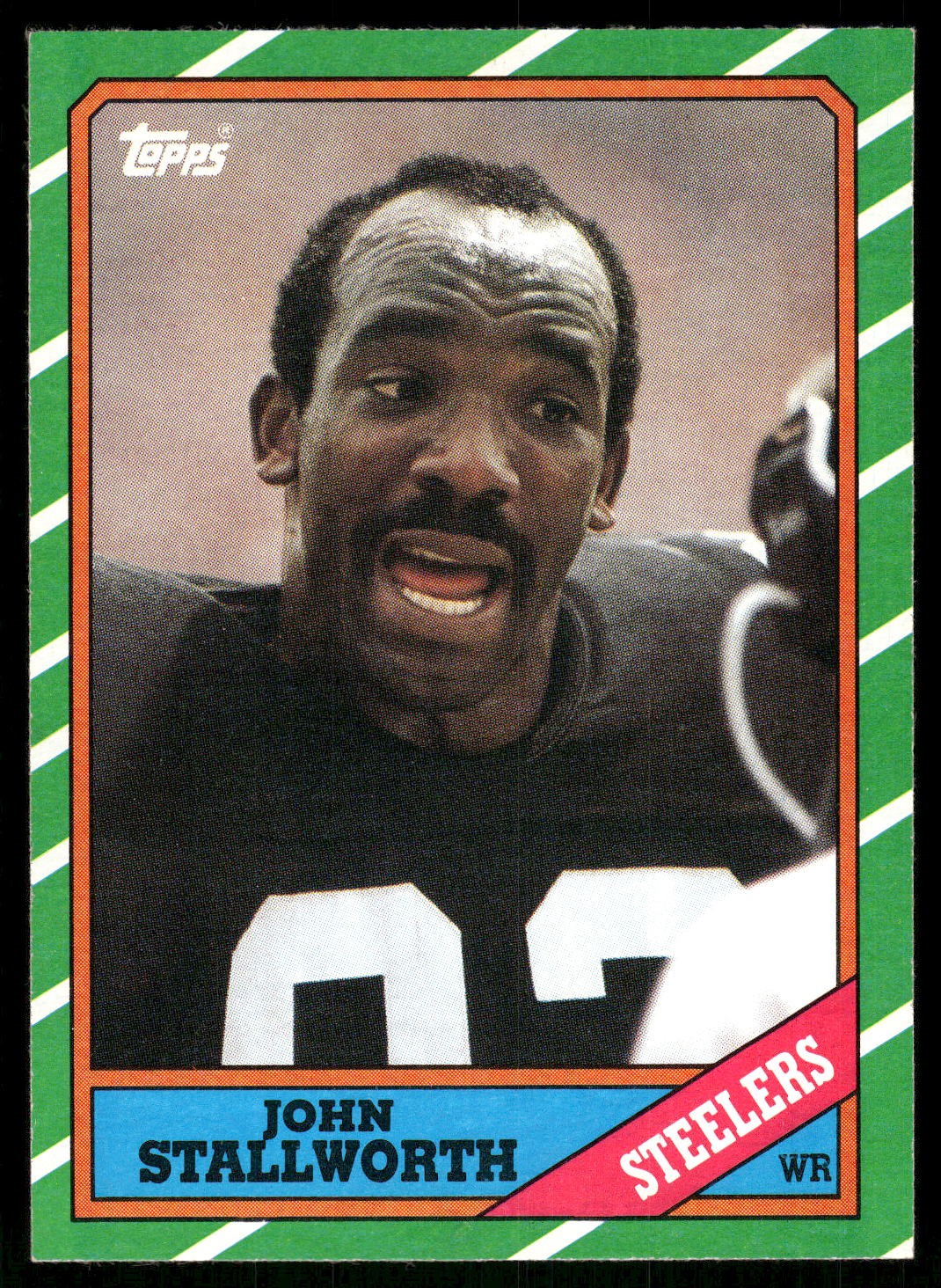 John Stallworth 1986 Topps #285 Pittsburgh Steelers