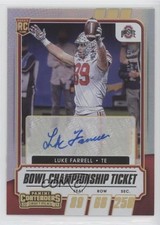 College Ticket Luke Farrell