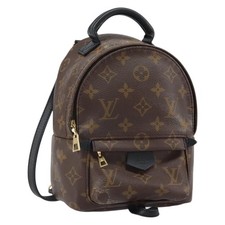 LOUIS VUITTON Monogram Palm Springs MINI Backpack M44873 LV Auth 163606