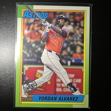 2025 Topps Series 1 - 1990 Topps Baseball Yordan Alvarez #T90-82