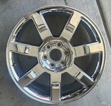 2007-2014 CADILLAC ESCALADE ESV CHROME ALLOY WHEEL 22x9 22" RIM 22 5309 OEM