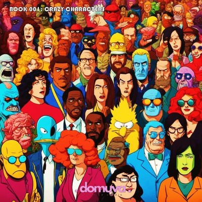 Book 001 - CRAZY CHARACTERS Lewis Byron De La Paz Amazon Digital