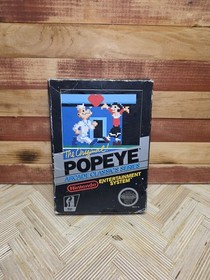 Popeye (Nintendo Entertainment System, NES, 1986) Completo en Caja CIB