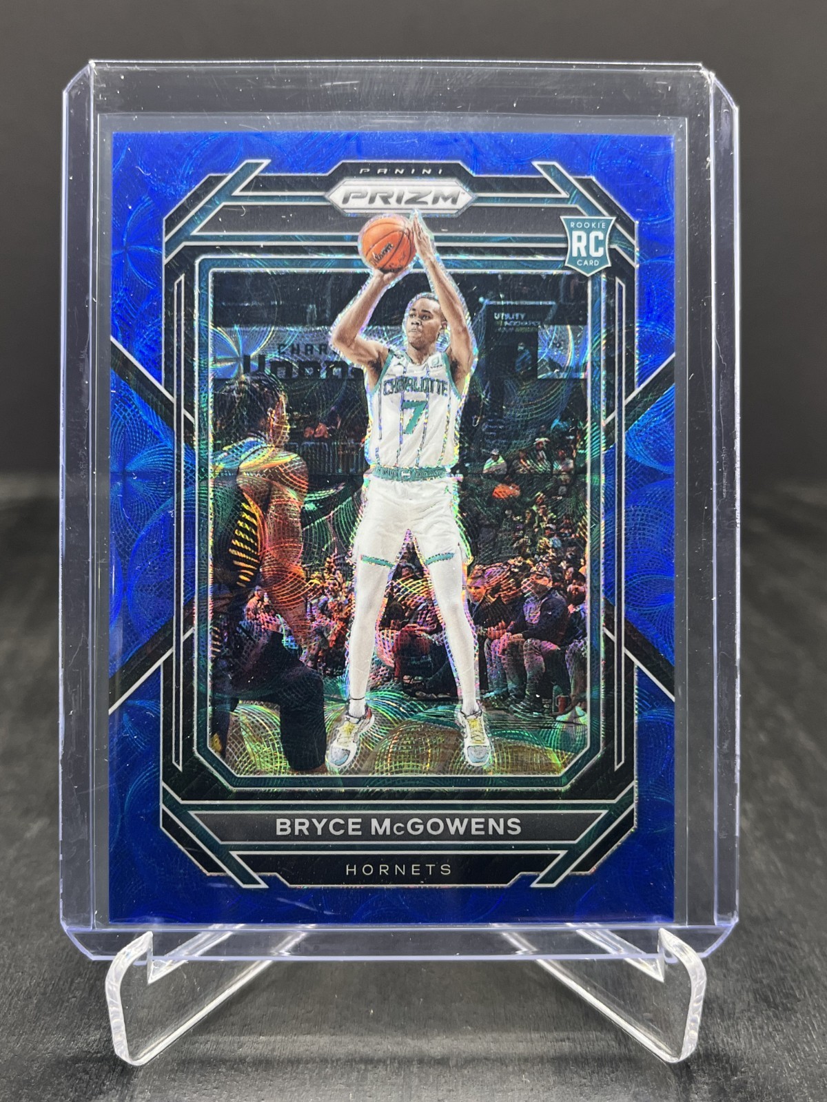 2022-23 Panini Prizm Basketball Bryce McGowens RC Rookie Blue Choice 05/49 #222