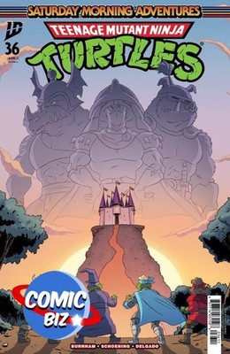TMNT SATURDAY MORNING ADVENTURES #36  (2026) SCHOENING MAIN COVER IDW COMICS