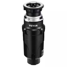 Power Series 1/2 HP Continuous Feed Garbage Disposal with Power Cord Food Waste