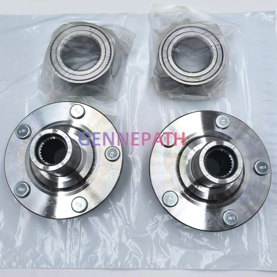 For 2004-17 Toyota Camry 2004-08 Solara 2 Pair Front Wheel Bearing Hub Assembly Foto 3 de 4