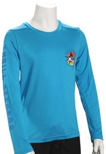 Salty Crew Boy's Sportfishing LS Surf Shirt - Light Blue - New