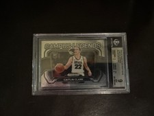 2024 Panini Prizm Draft Caitlin Clark RC Rookie Campus Legends Beckett Mint 9 #5