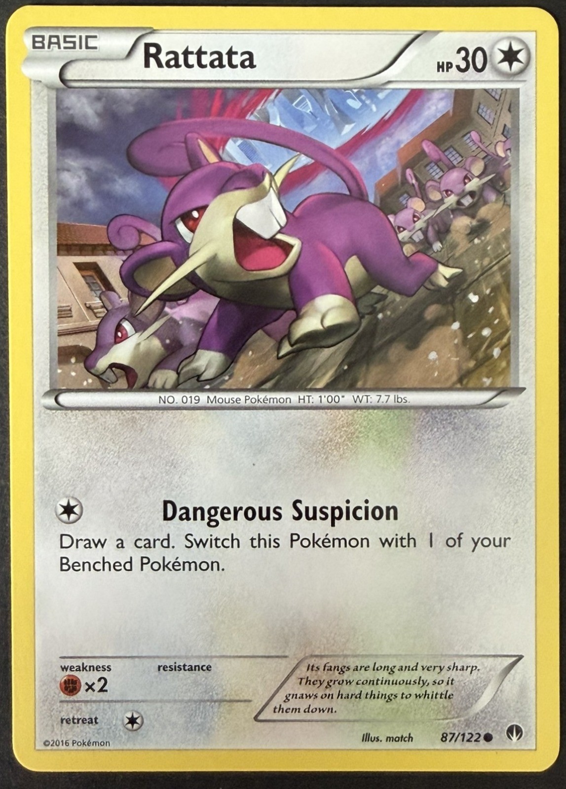 Rattata Common XY - BREAKpoint 87/122 LP