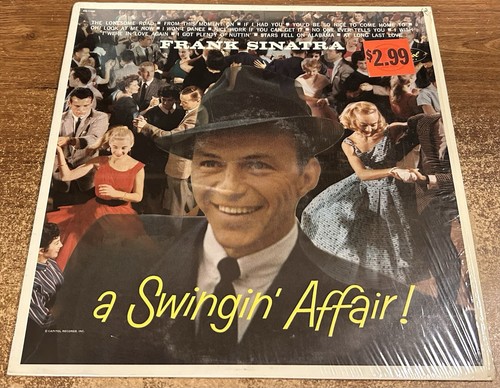 FRANK SINATRA A Swingin’ Affair LP CAPITOL RECORDS SM-11502 In Shrink NM - Imagen 2 de 7