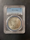 1935-P Peace Dollar PCGS MS-62