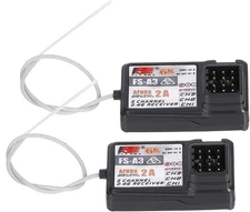 Flysky FS-A3 AFHDS2A 2.4G 3CH Receiver for GT2E GT2G Transmitter 2PCS