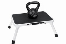 Foldable Step Stool with Non Slip Platform 330lbs Capacity for Home RV
