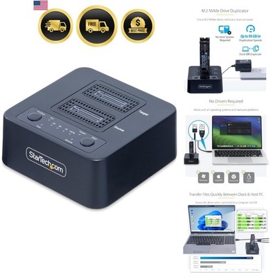 NVMe Drive Duplicator M.2 SSD Cloner Standalone USB-C 3.2 20Gbps