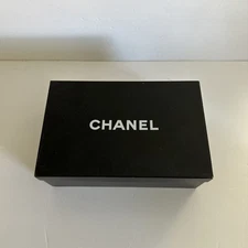 Authentic Chanel Empty Shoe Storage Box Size 11” x 7” x 4”