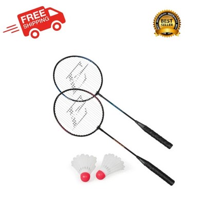 EastPoint Sports 2 Player Badminton Racket Set; Contains 2 Rackets with Tempered