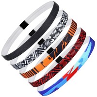 Haarband Unisex Elastisch Anti-Rutsch Sport Stirnband FüR FußBall Yoga Laufen