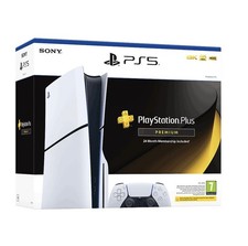 Sony PlayStation 5 Disc Edition Console + 24 Months PlayStation Plus Premium–NEW