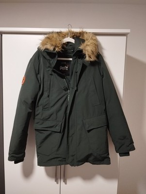 Superdry Winterjacke Herren Gr. M   Khaki   Daunenjacke   Neuwertig