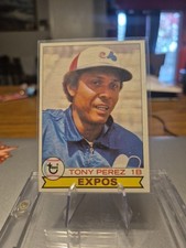 1979 Topps TONY PEREZ Montreal EXPOS #495, HOFer