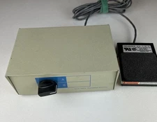 S.C.E. Data Transfer Switch,  CNS Machine Switch / KVM, w/Foot Pedal