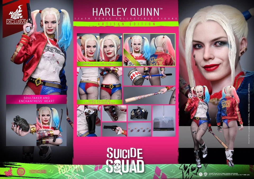 Hot Toys Harley Quinn (Artisan Edition) 1/6th Scale Figure Official Presale - Image 4 of 4