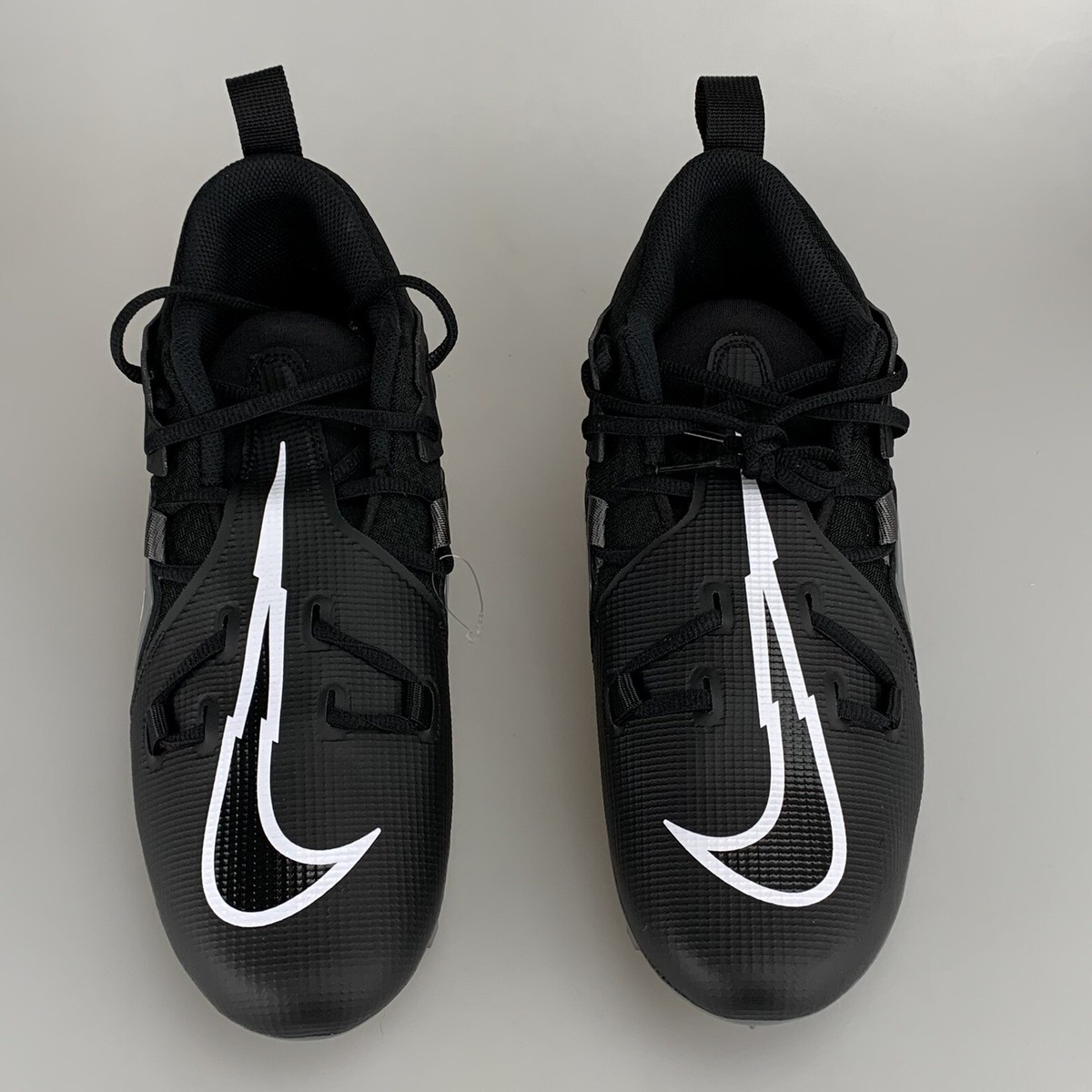 Nike Alpha Menace Pro 3 Black Iron Grey CT 6649-010 Football Cleats Size… Amazon.com | Nike Alpha Menace Elite 3 CT6648-010 Black-Iron  main image 3