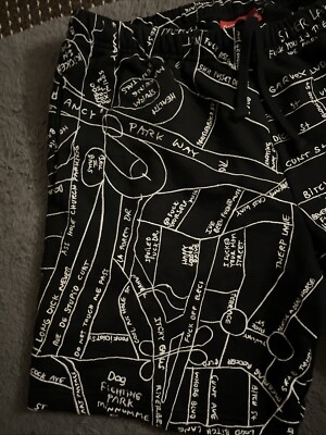 Supreme Gonz Embroidered MapSweatshort | eBay UK