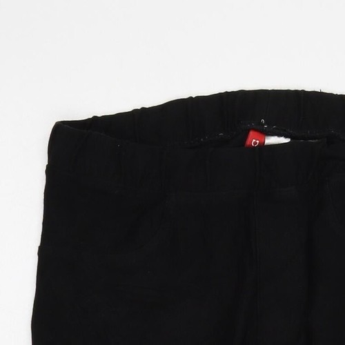 H&M Womens Black Cotton Blend Jegging Size 8 L24 in - Picture 3 of 12