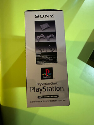 SONY PlayStation One Classic Console mini 20 Games PS1 NEW