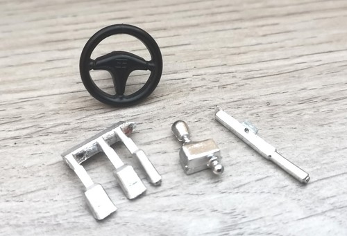 #534 1:18 Ø18,5mm SPORTLENKRAD LENKRAD Tuning Diorama ZUBEHÖR