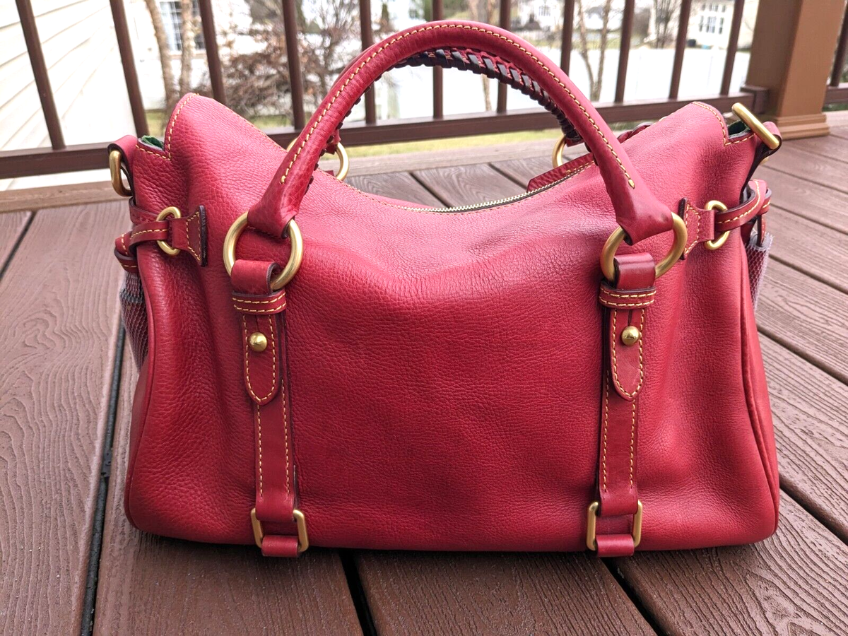 Dooney & Bourke Florentine Satchel レッド Dooney & Bourke Florentine Satchel 30