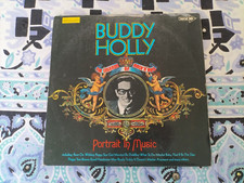 Buddy Holly - Portrait In Music Vinyl Record 1971  - Rock and Roll classic