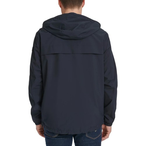 Calvin Klein Men’s Lightweight Windbreakers Hooded Jacket Navy, Size M/L (New) - Picture 4 of 23