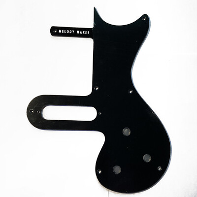 Single Ply Black Pickguard for 1959-1961 Gibson Melody Maker w