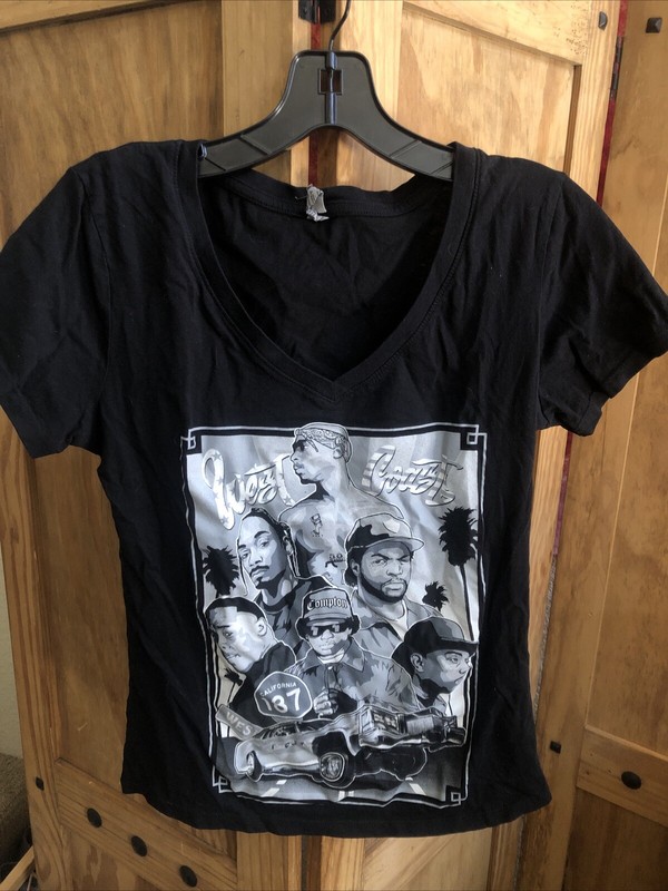 West Coast Rappers Women’s Large T Shirt