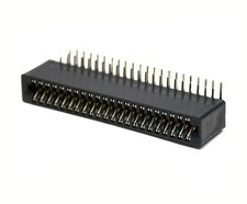 10x Industrial Card Edge Slot Socket Connector 22x2P 44P 2.54mm 0.1" Right Angle