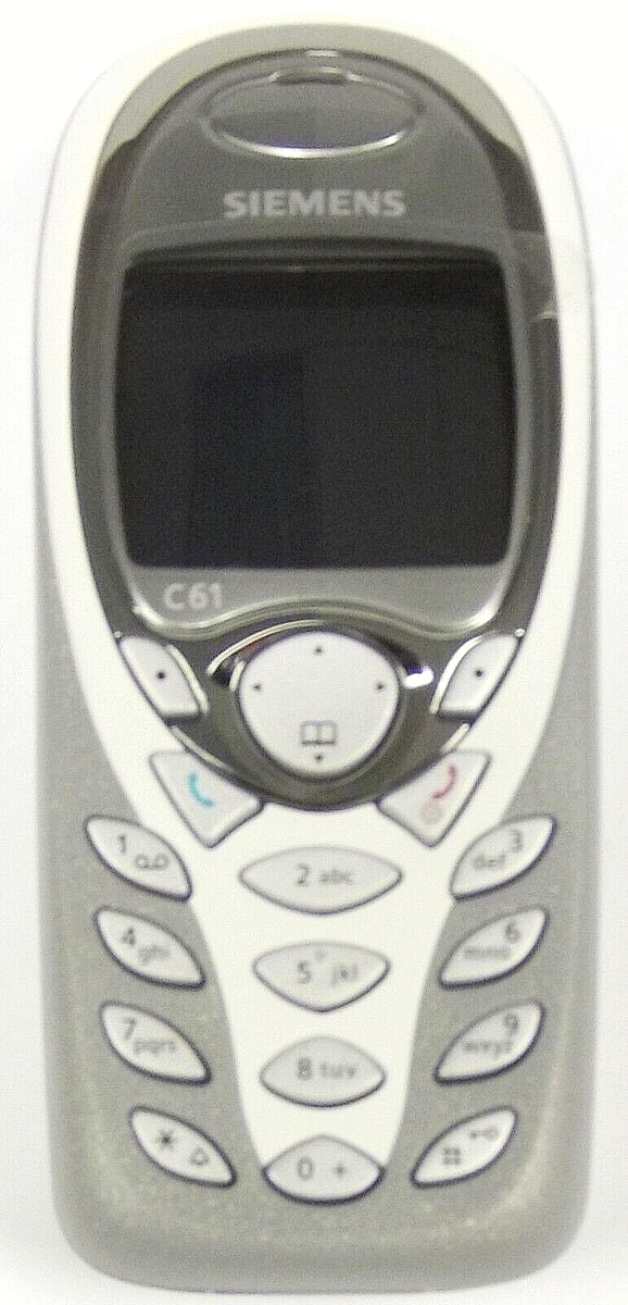 Siemens C61 - Gray and Silver ( AT&T Wireless ) Very Rare Cellular