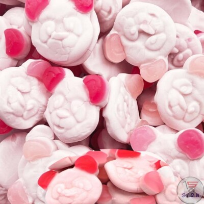 Delicious Kingsway Pink Pandas – Fruity Gummies with Jelly Ears