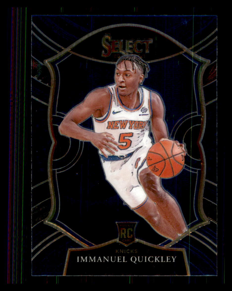 2020 Basketball 2020-21 Panini Select Immanuel Quickley New York Knicks #85 RC3